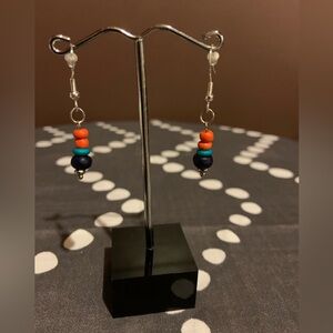 Cute handmade sterling silver earrings, NWOT